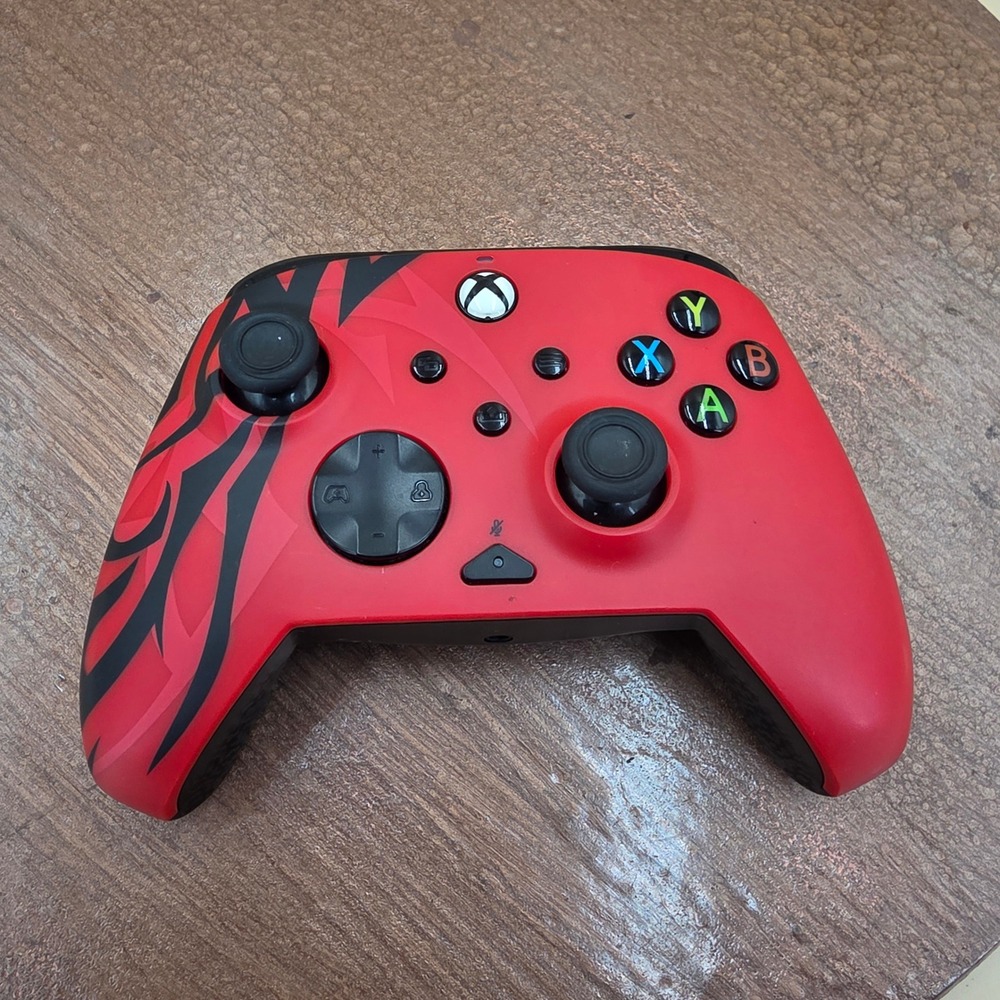 PDP Rematch Advanced Wired Controller Xbox Series X S One PC Red Tribal 049-023